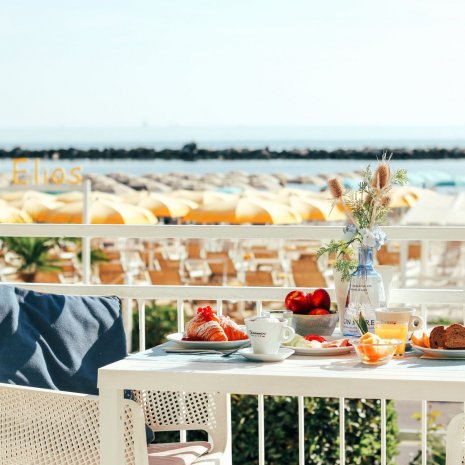 Fly to Rimini. Stay Beachfront at Hotel Elios.